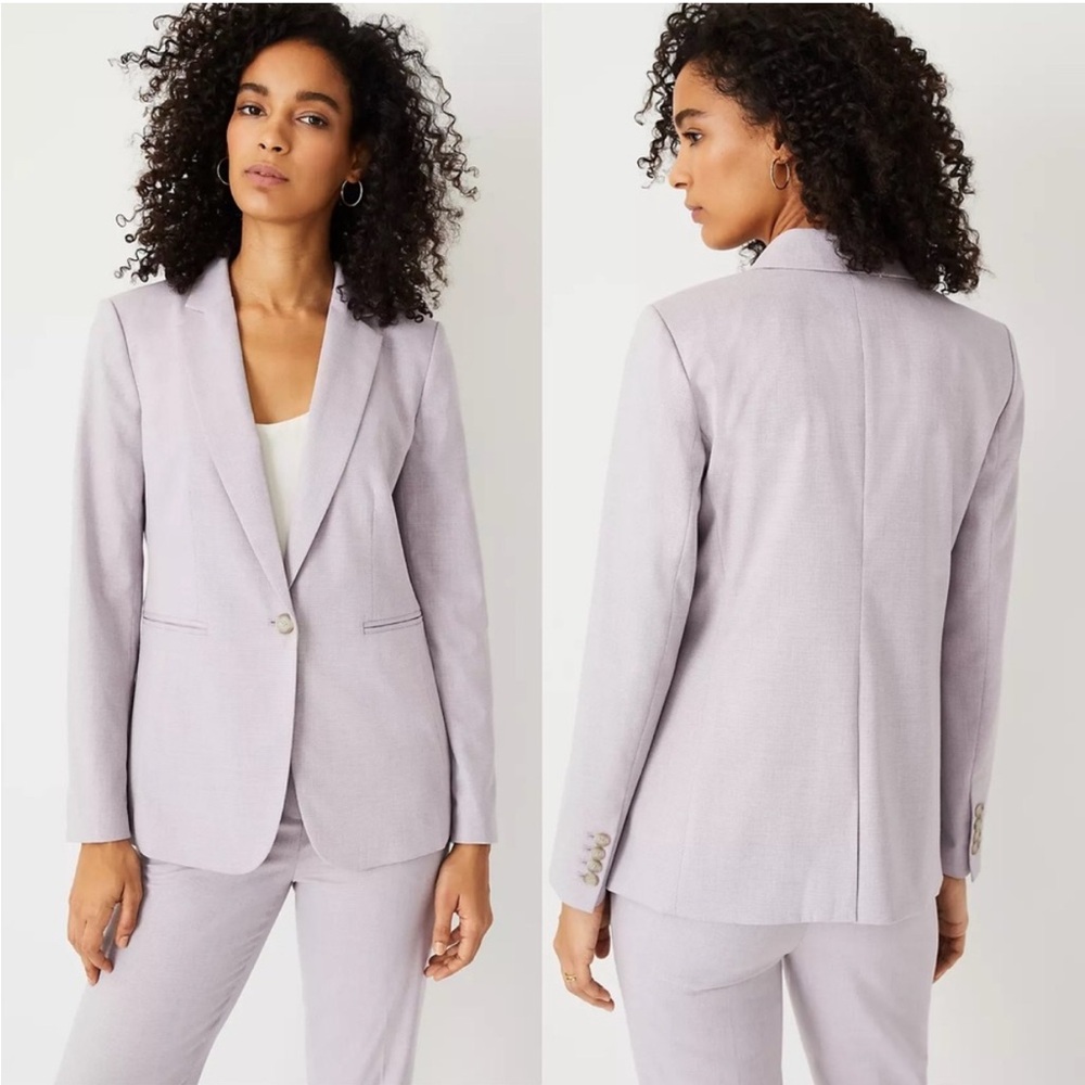 NWOT Ann Taylor Lavender Blazer
